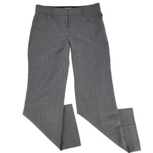 Talbots Pants Wool Blend Gray Trouser Lined Italian Fabric Dress Career Size 10P